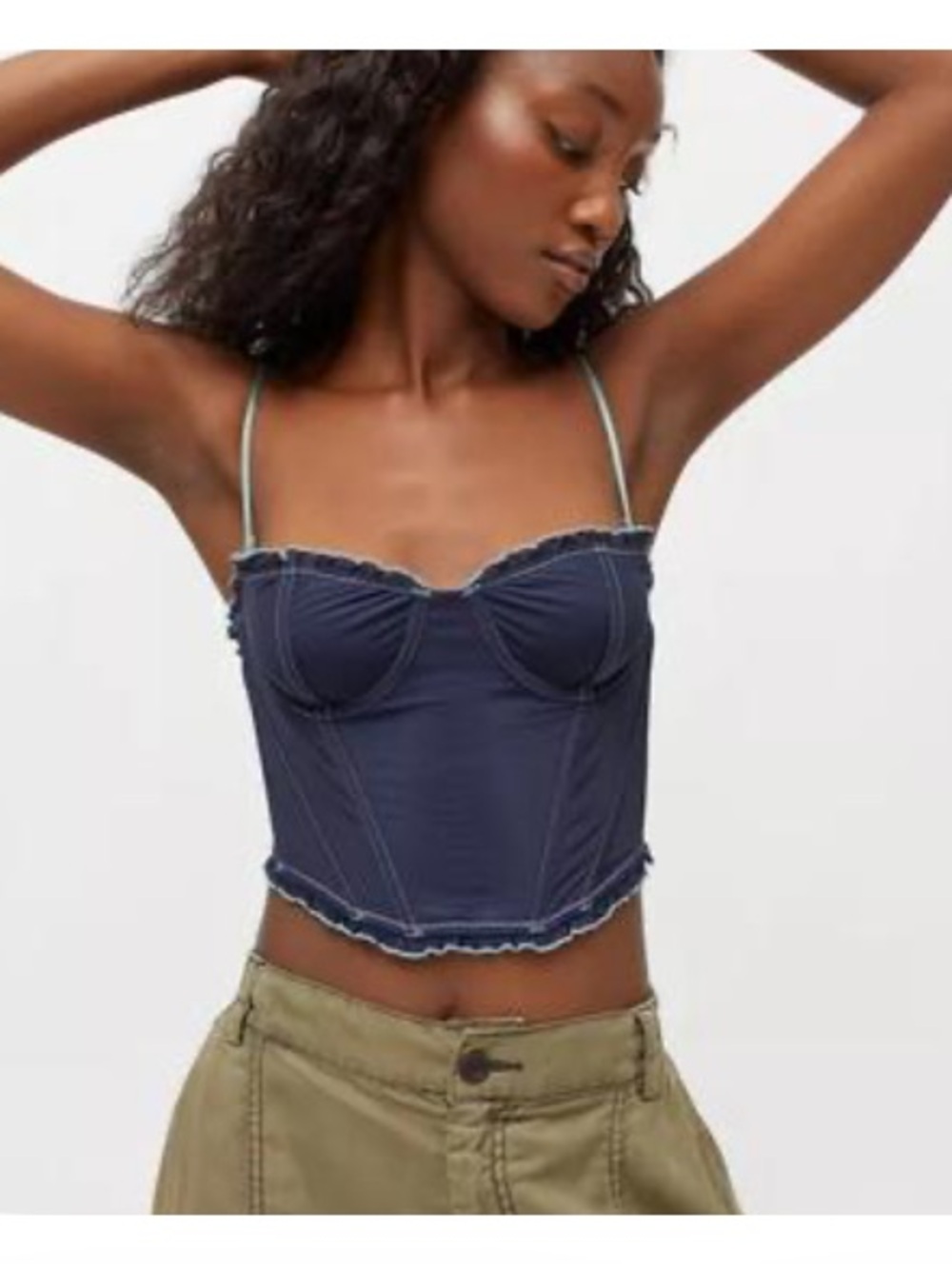 Navy Out From Under Corset - Small